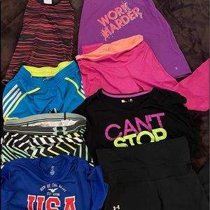 Workout clothing bundle